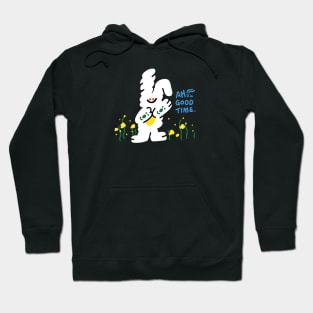 Smile Rabbit Have A Good Time Hoodie